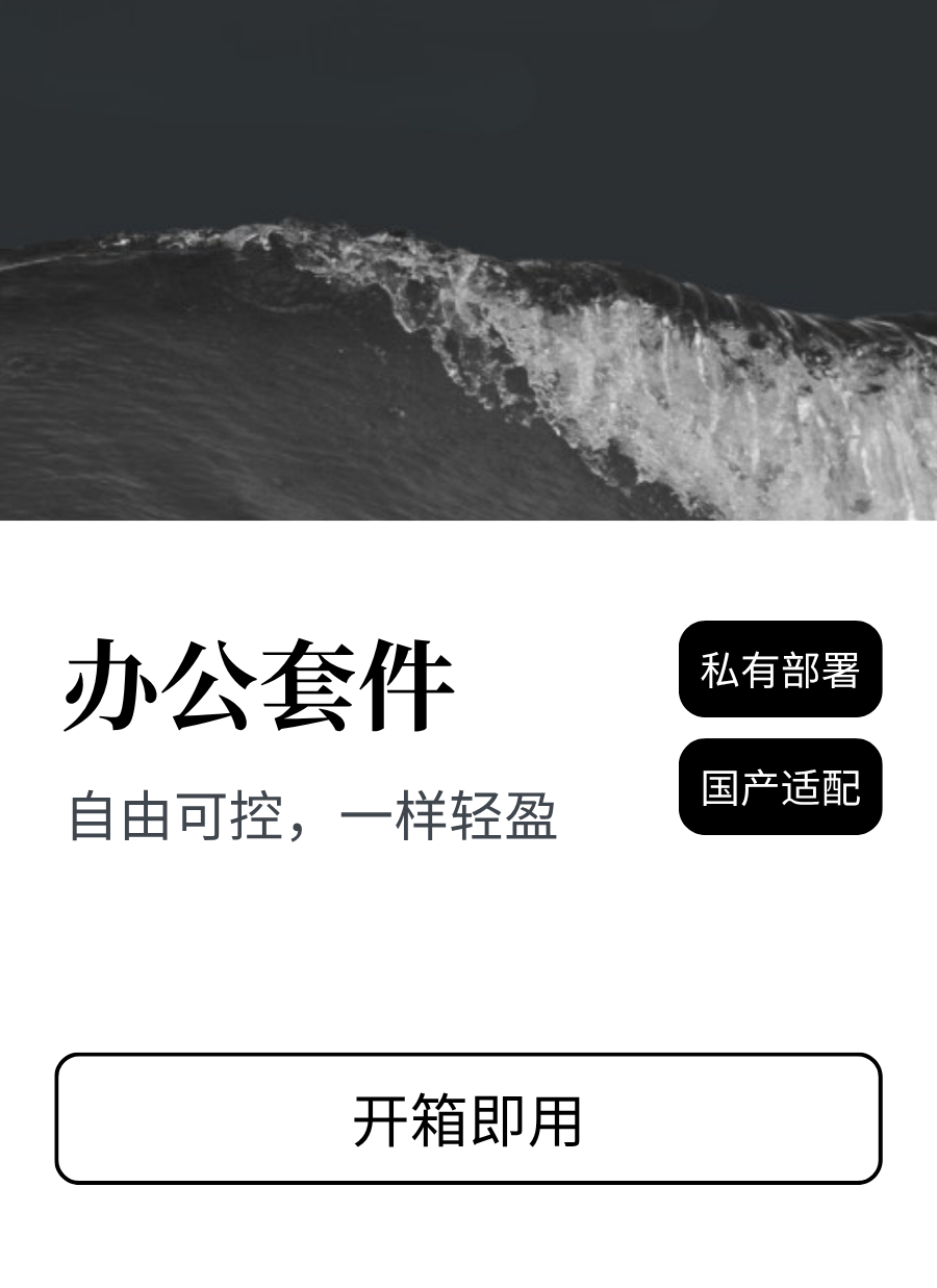 办公套件私有部署